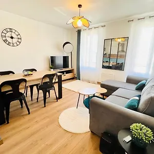 Appartement Le Rétro Bohème - Confort - Arrivée Autonome, Montluçon
